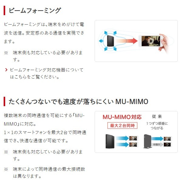Wi-Fiルーター BUFFALO Wi-Fi 6(11ax)対応 1201＋300Mbps