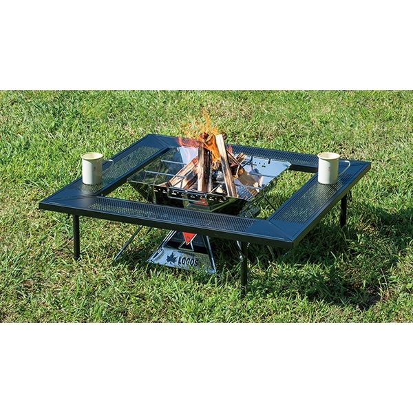 ロゴス(LOGOS) アイアン囲炉裏テーブル 81064134 アイアン囲炉裏テーブル|ギア|家具|テーブル|製品情報|ロゴス