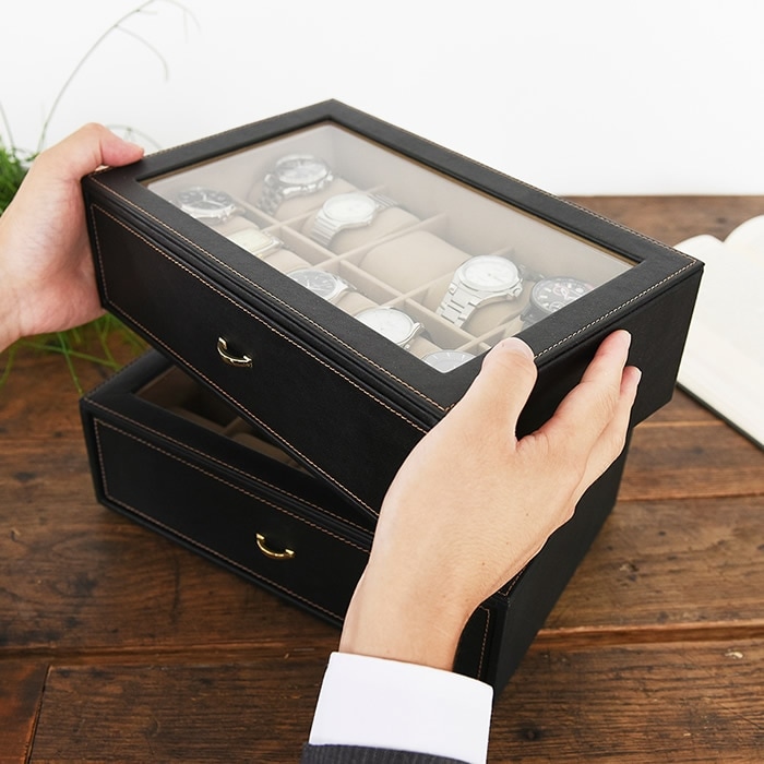 茶谷産業 Elementum(エレメンタム) メガネタワー(コレクションケース) 4本用 240-453 茶谷産業 Elementum(エレメンタム) メガネタワー(コレクションケース