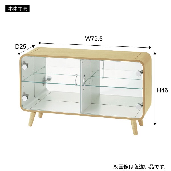 コレクションシェルフ ラック 棚 収納 ミラー 鏡 フィギュアケース