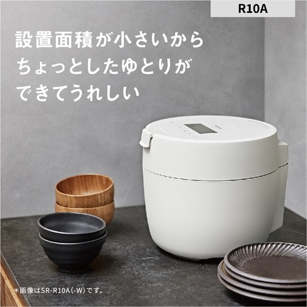 炊飯器 パナソニック 圧力IHジャー炊飯器 5合炊き グリーン SR-R10A-G