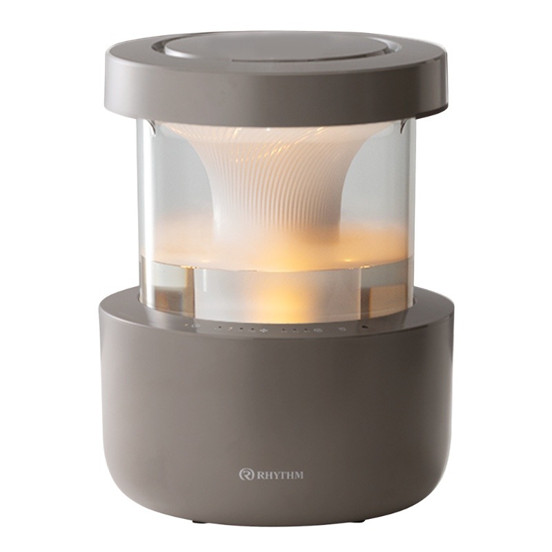 新品未開封品 リズム RHYTHM MIST350 加湿器 ウォームグレー RHYTHM（時計） プールレス加湿器 9YAA29 MIST ミスト 350