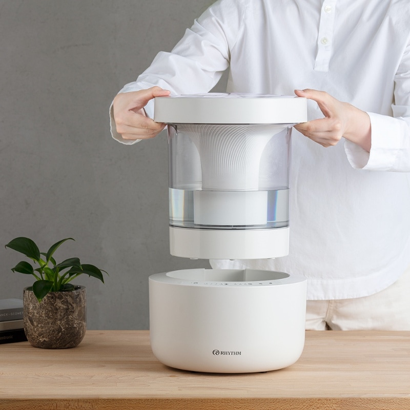 RHYTHM加湿器　MIST350 9YYA29RH08 RHYTHM（時計） 超音波式プールレス加湿器 MIST 350(ミスト 350