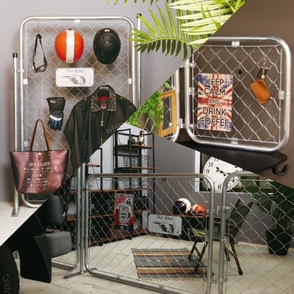 最終値下げ アメリカン雑貨3点セット アメリカンフェンス 90×180cm 2枚セット 支柱・金具別売り 不二