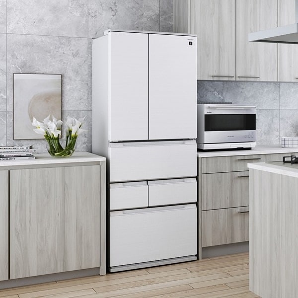 冷蔵庫 【設置込】 SHARP シャープ 505L 6ドア フレンチドア（観音開き