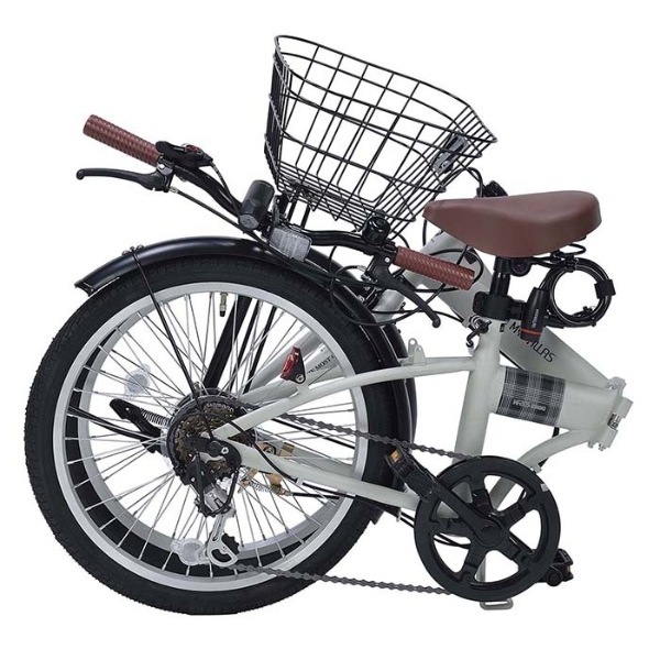 折りたたみ自転車 【メーカー直送】マイパラス 折畳20インチ 6段ギア 