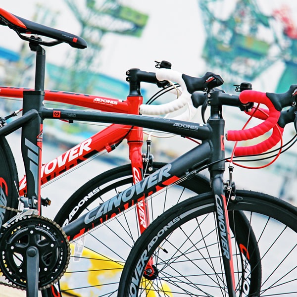 CANOVER レッド ロードバイク