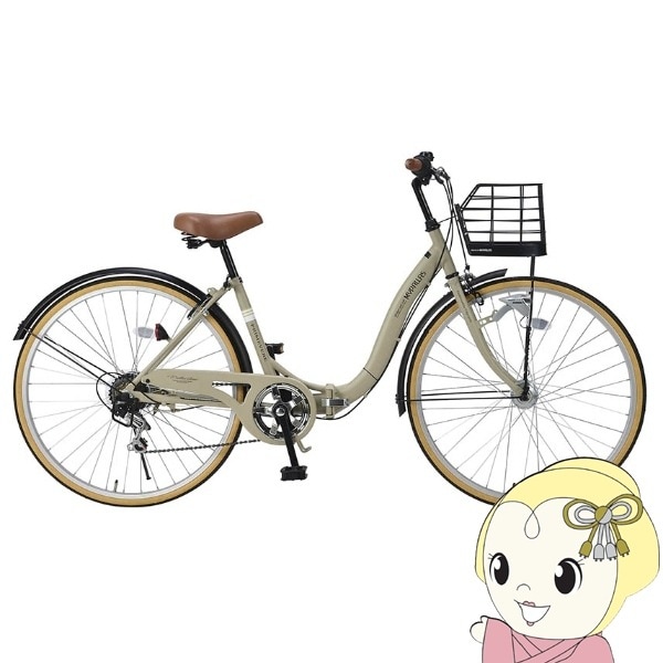 【点検/整備済】 走行OK LEDライト ママチャリ 自転車 軽快車 楽天市場】シティサイクル 折りたたみ自転車 26インチ 6段変速 オート