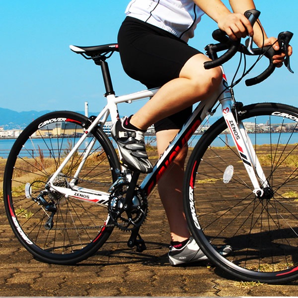 5KM 以内配送無料 自転車CANOVER CAR-011 ZENOS [ホワイト]