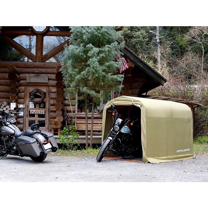 ドッペルギャンガー　Lサイズ メーカー直送】 ドッペルギャンガー ストレージバイクガレージ Lサイズ