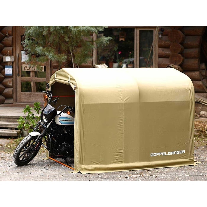 メーカー直送】 ドッペルギャンガー ストレージバイクガレージ Lサイズ