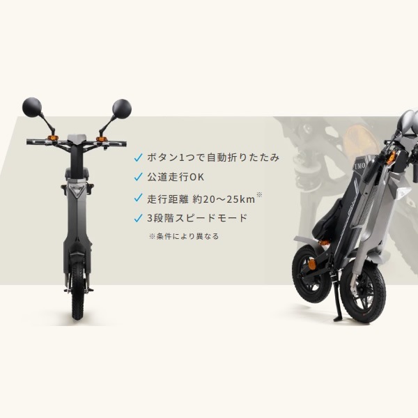 電動バイク 原付バイク 公道走行可 EV 折りたたみ電動スクーター AK-1