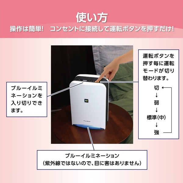 Blue Deo MC-S101富士の美風 ~富士の美風~ FUJICO MaSSC 空気消臭除菌 