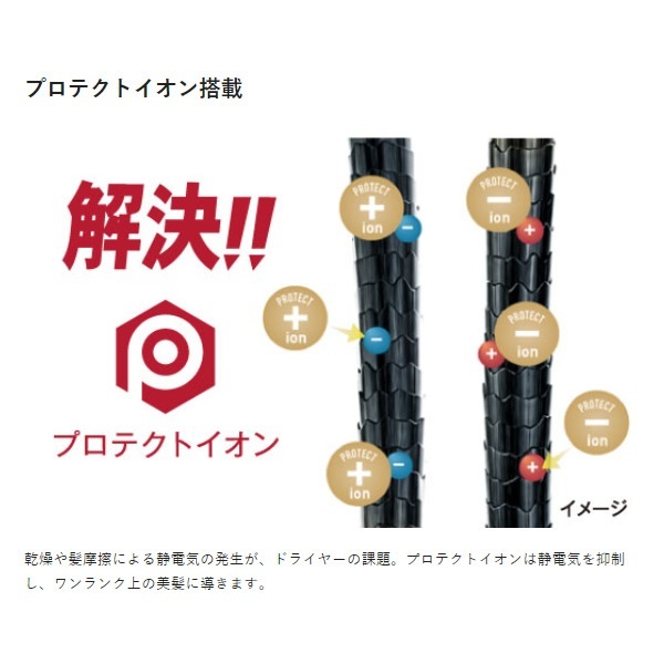 プロフェッショナル プロテクトイオンヘアードライヤー テスコム