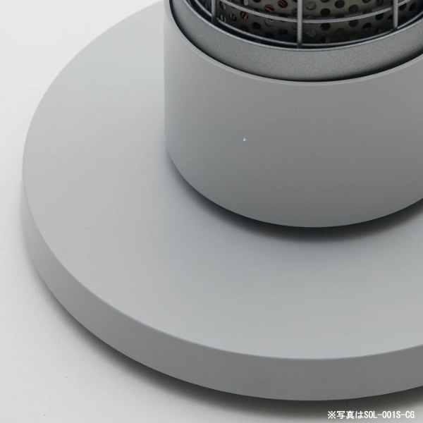 電気ヒーター cado カドー 電気ストーブ 首振り機能 ホワイト