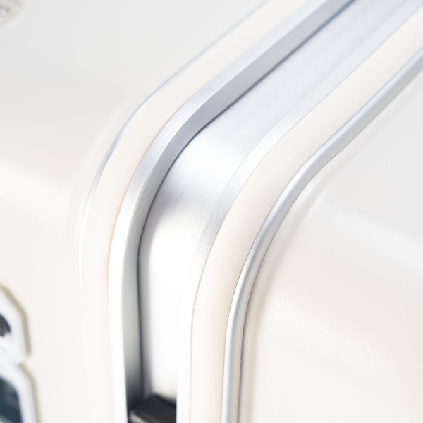 スーツケース フレームタイプ 機内持込 35L オーロラブルー 前輪