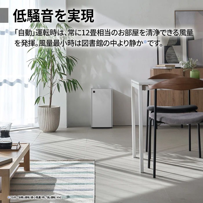 在庫限り 空気清浄機 SHARP シャープ ホワイト系 Purefit プラズマ