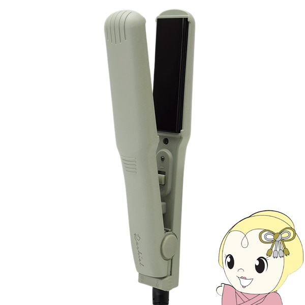 在庫あり ミニ ストレート ヘアアイロン ラシィル マクロス MEBL-155PO