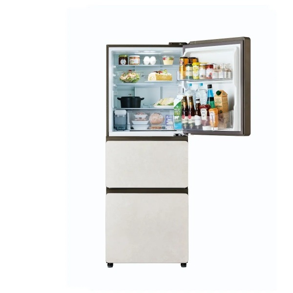 予約 約3-4週間以降]冷蔵庫【設置込】ハイアール Haier 325L 3ドア 右