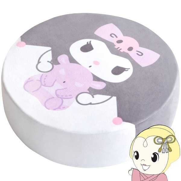 リビングクッション サンリオ 可愛い 極厚クッション 直径40×高さ12cm