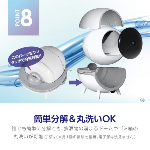 全自動猫トイレ ENEVA エネバー WEV-ACL-01 WEトレーディングジャパン 