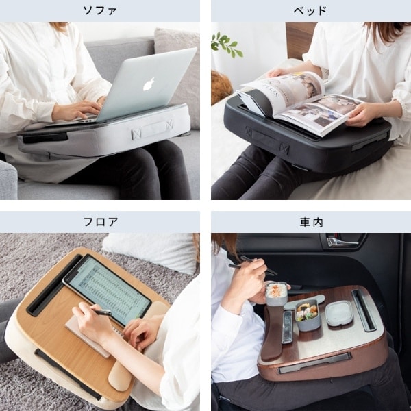 膝上テーブル テーブルクッション Praco プラコ マウストレー付き