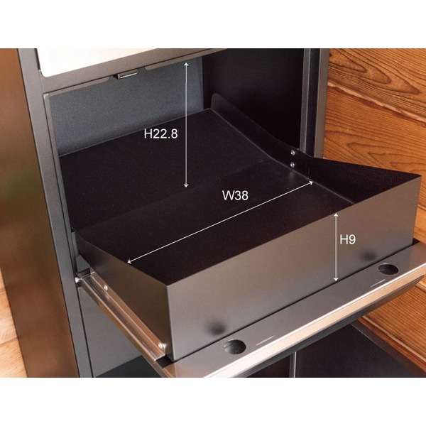 宅配ボックス デリバリーBOX 宅配BOX ポスト ブラックステンレス