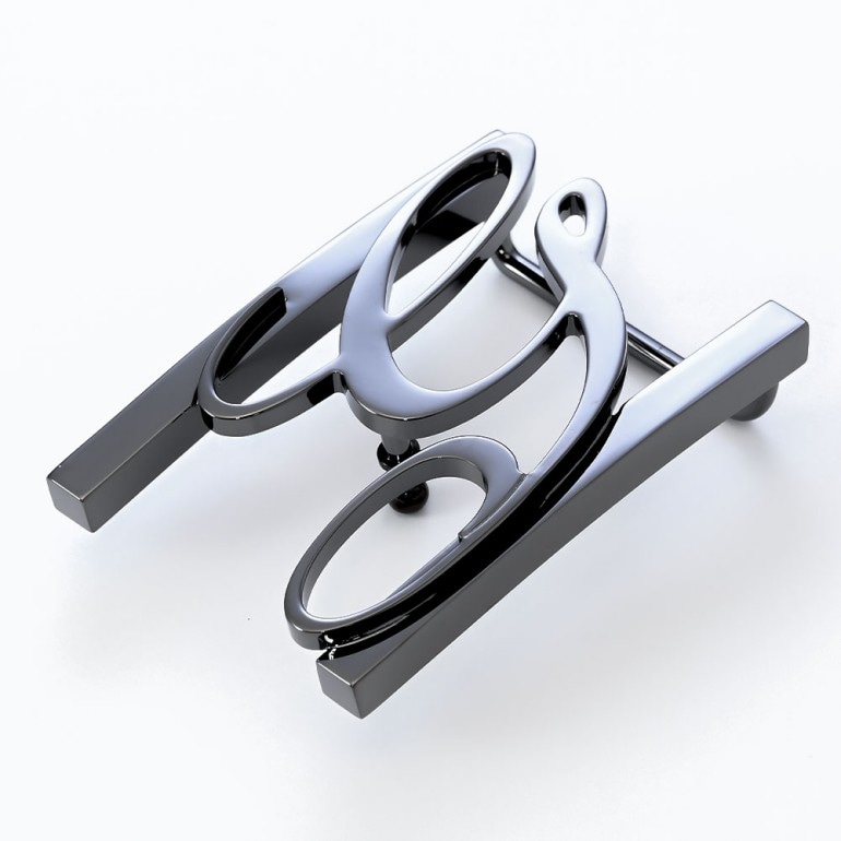 幅3cm用 バックルのみ トップ式バックル Gロゴバックル メンズ レディース ブラス100% アルチェ用 FBM GLB1 30 ガンメタル