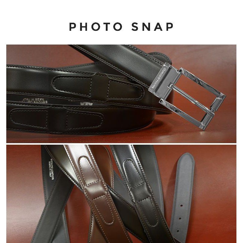 幅3cm ウエスト約157cmまで ストリンガ(ズボン用替えベルト) MOTTAINAI ジョバンニ フルグレインレザー 名入れ可有料 工賃別売り
