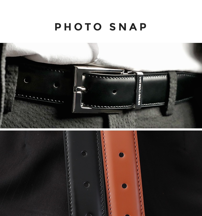 幅3cm ウエスト127cmまで ストリンガ(ズボン用替えベルト) ジョバンニ ネロ フルグレインレザー 名入れ可有料 工賃別売り