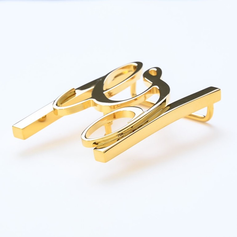 幅3cm用 バックルのみ トップ式バックル Gロゴバックル メンズ レディース ブラス100% アルチェ用 FBM GLB1 30 ゴールド