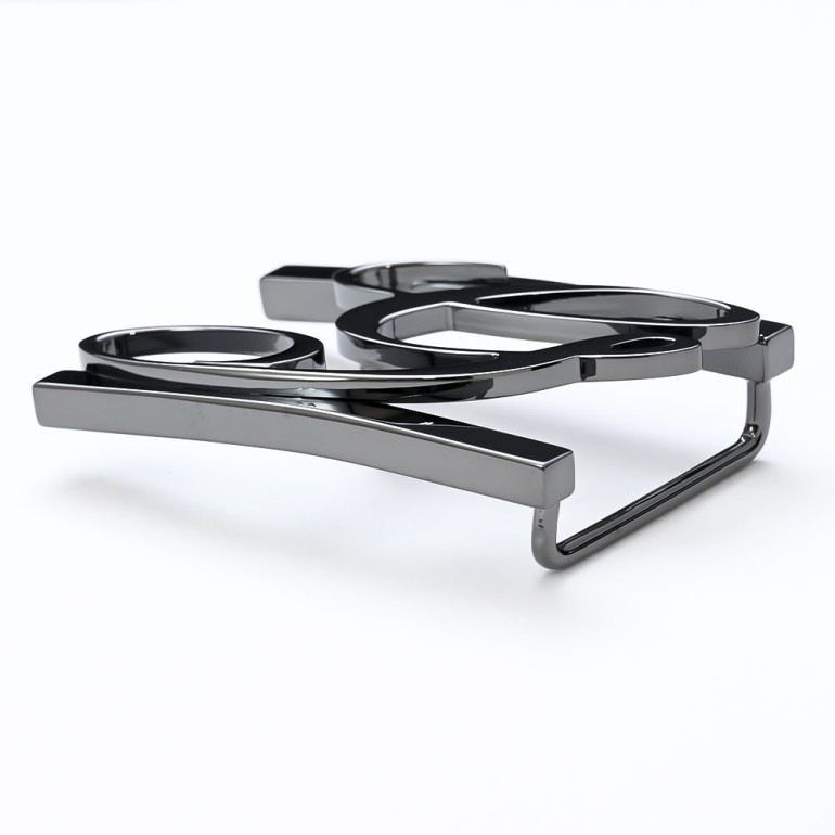 幅3.5cm用 バックルのみ トップ式バックル Gロゴバックル メンズ ブラス100% アルチェ用 FBM GLB1 35 ガンメタル