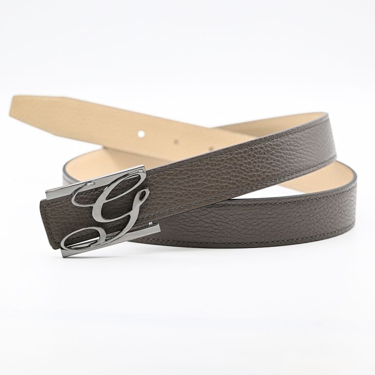 幅3.5cm用 バックルのみ トップ式バックル Gロゴバックル メンズ ブラス100% アルチェ用 FBM GLB1 35 ガンメタル