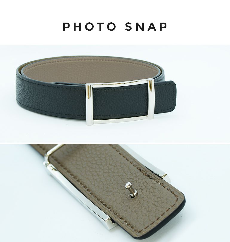 幅3.5cm ウエスト約75cm～135cmまで ストリンガ(ズボン用替えベルト) アルチェ ネロ×トープ