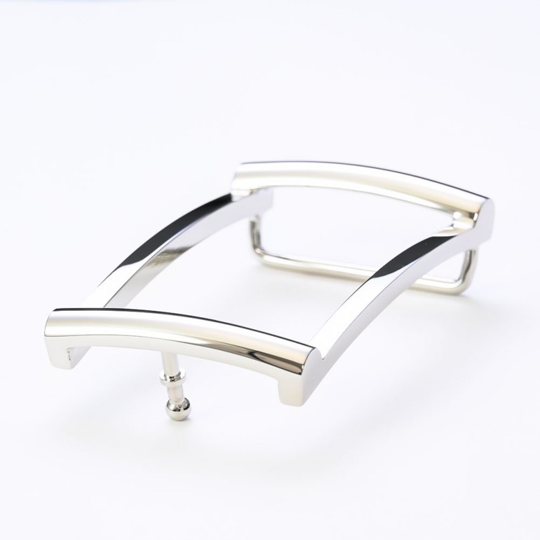 幅3.5cm用 バックルのみ トップ式バックル メンズ ブラス100% アルチェ用 FBM P1 35 シルバー