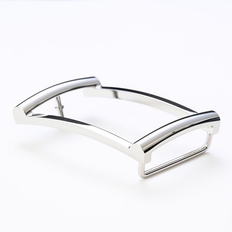 幅3.5cm用 バックルのみ トップ式バックル メンズ ブラス100% アルチェ用 FBM P1 35 シルバー