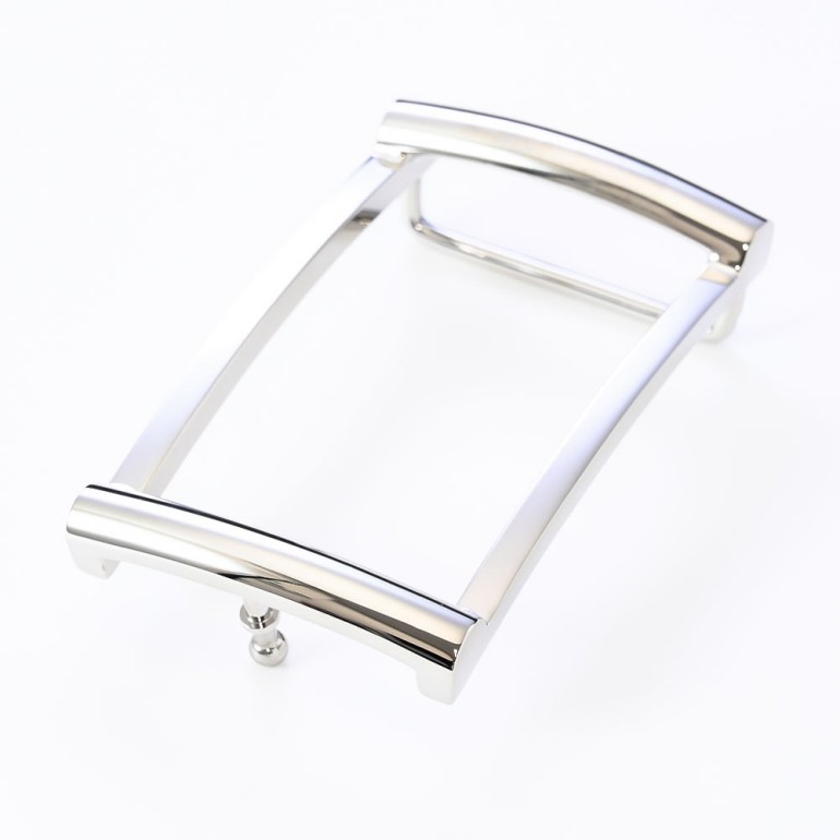 幅3.5cm用 バックルのみ トップ式バックル メンズ ブラス100% アルチェ用 FBM P1 35 シルバー