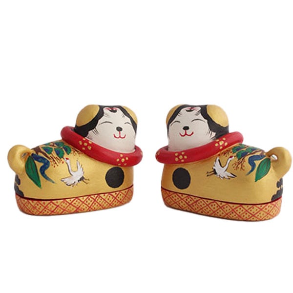 雛蔵】犬筥（大）一対