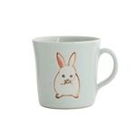 【九谷焼・磁器工房白象／山下一三】羽根カップ（雲・ドット） 山下一三 羽根カップ（ドット）｜九谷焼のうつわ｜和食器通販じろや