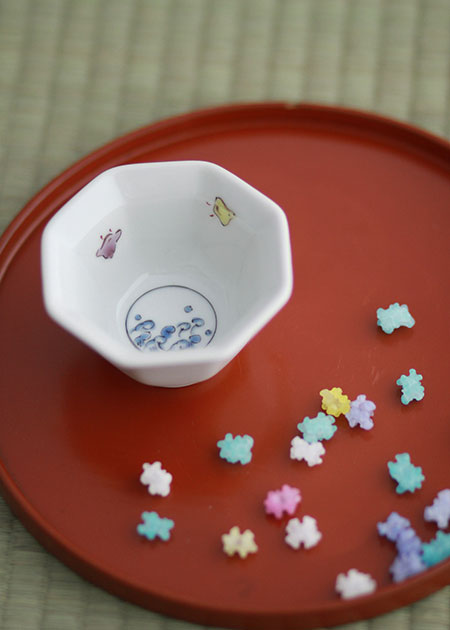 泰山窯 小付（波千鳥）｜小鉢｜九谷焼のうつわ｜和食器通販 じろや