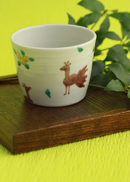 作家物 そば猪口 亀甲文 2客 植山昌昭作 作家物 そば猪口 亀甲