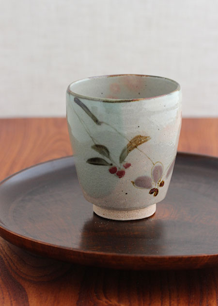 長谷川塑人 湯呑（実）｜九谷焼のうつわ｜和食器通販 じろや