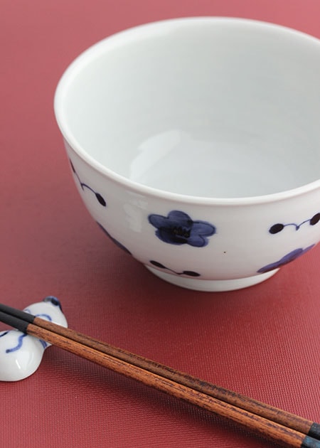 海野裕 小丼（花散らし）｜九谷焼のうつわ｜和食器通販 じろや