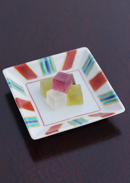 古九谷焼 十角鉢 古九谷焼 十角鉢 工芸品 - 工芸品