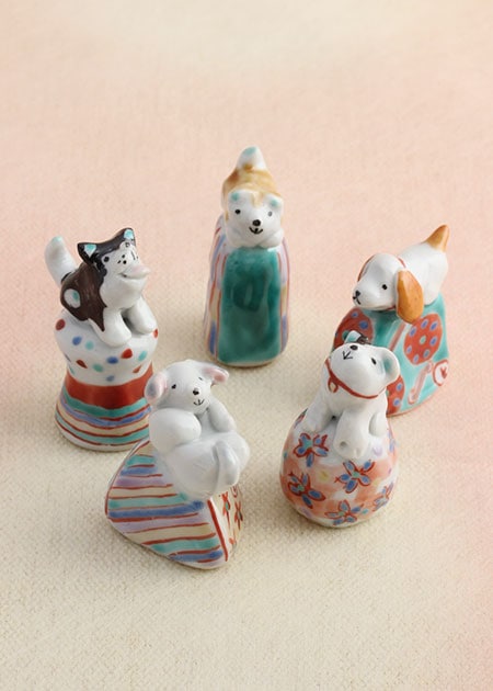 多田利子 印・戌｜置物｜九谷焼のうつわ｜和食器通販 じろや