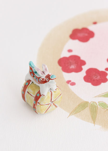 多田利子 俵に辰｜置物｜九谷焼のうつわ｜和食器通販 じろや