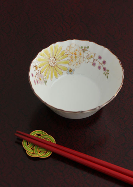 ハロうー特価』 秀衡塗 中鉢 5杯 高級食器 秀衡塗 ギフト・プレゼント