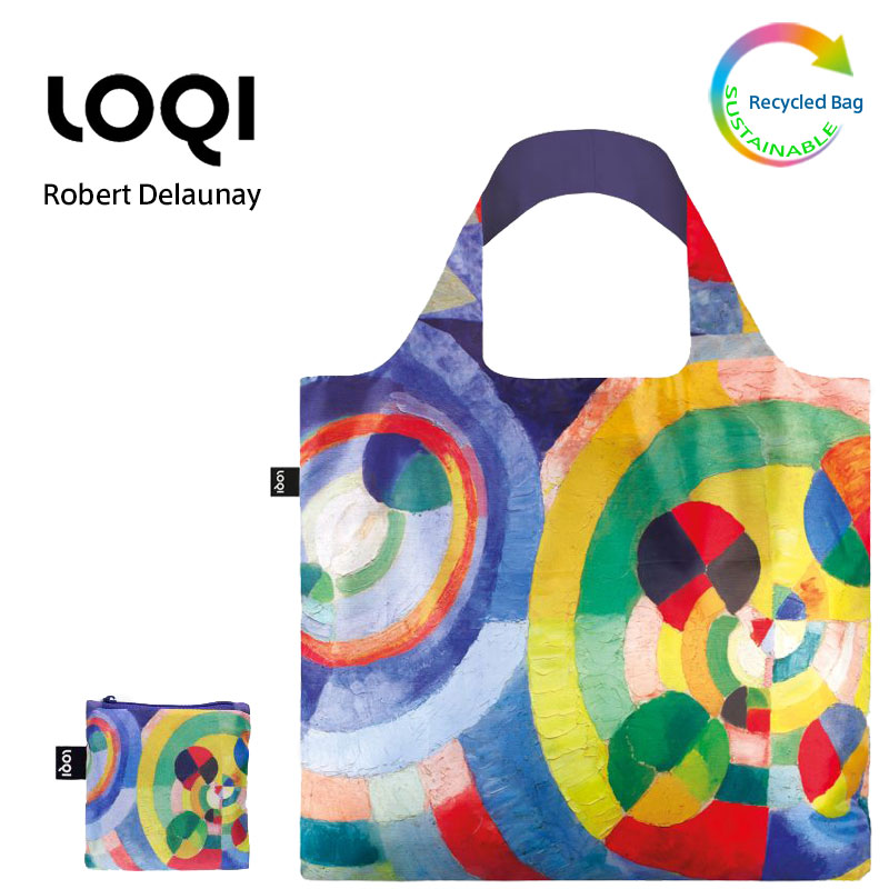 LOQI ローキーCircular Forms  Robert Delaunay ロベール・ドローネー エコバッグ