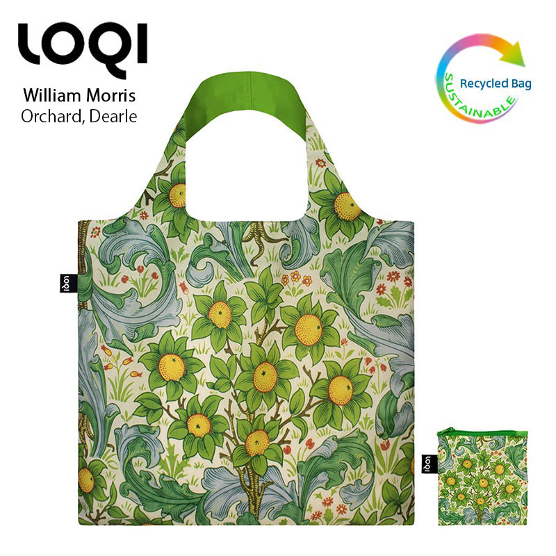 LOQI ローキー ウィリアム モリス WILLIAM MORRIS Orchard,Dearie オーチャード エコバッグ