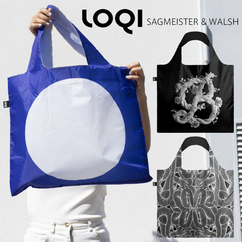 LOQI ローキー Sagmeister & Walsh エコバッグ コラボ
